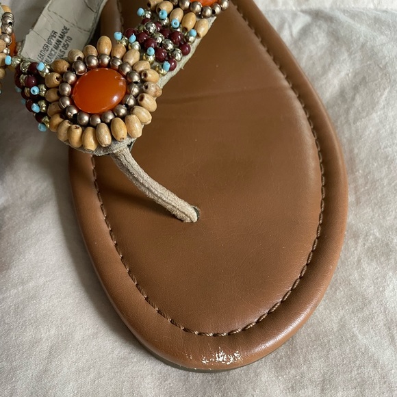 LAST CHANCE Bass Beaded Sandals - Picture 3 of 6